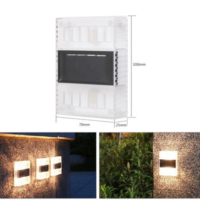 Lámpara Solar Decorativa para Pared - Iluminación de Jardín Exterior - Image 7