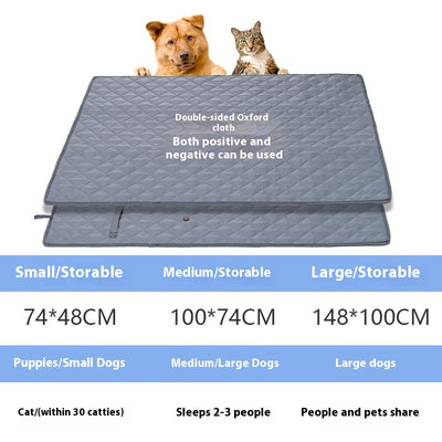 Colchoneta Portátil para Mascotas - Cuatro Estaciones con Almacenamiento - Image 5