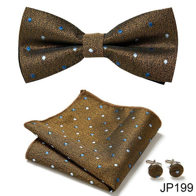 Traje Formal Elegante Coreano con Corbata de Moño - Image 3