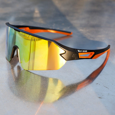 Gafas de Ciclismo Marco Grande Lentes de Color Protección Contra el Viento - Image 13