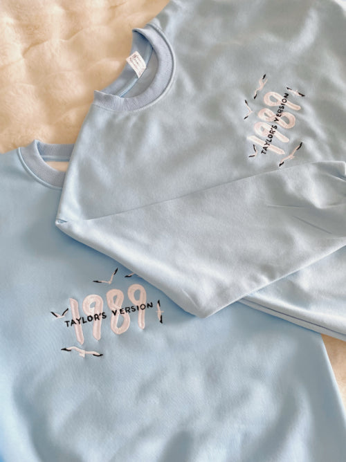 Sudadera con Capucha de Algodón Pesado Bordada - Cuello Redondo Estilo Americano