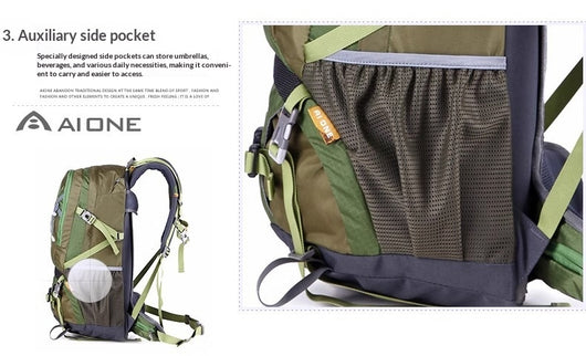 Mochila de Senderismo 35L Ultra Ligera - Tela Oxford Resistente Unisex - Image 19