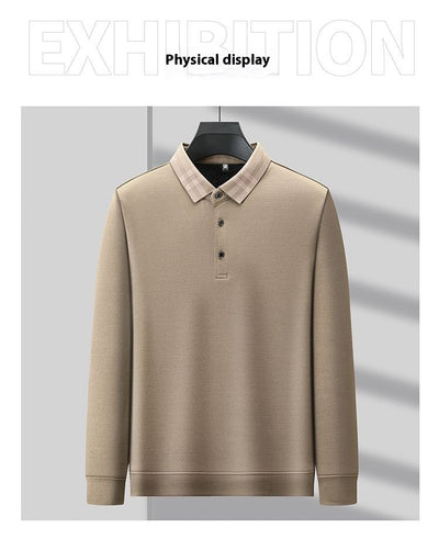 Chompa Polar Suelta para Hombre Otoño Invierno - Cuello Solapa Versátil - Image 33