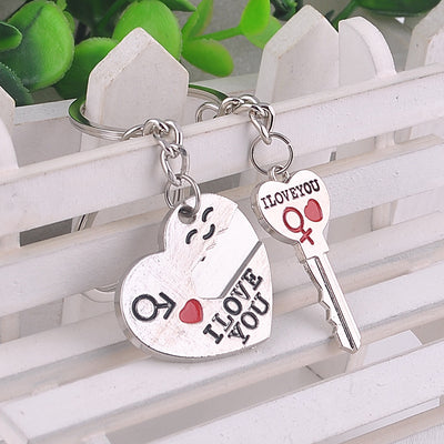 Llavero de Corazón para Parejas - Diseño Secreto del Amor - Image 4