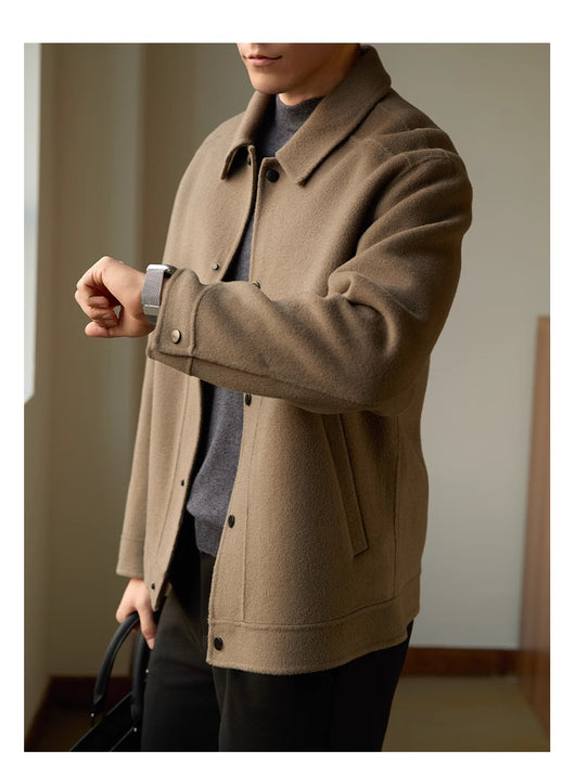 Abrigo de Lana Doble Faz para Hombre 100% Lana Premium - Image 7
