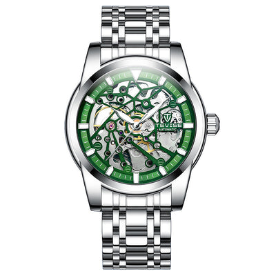 Reloj de Acero Inoxidable con Esfera Luminosa - Image 4