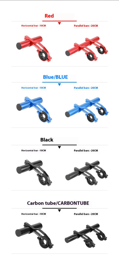 Extensión de Manillar de Aleación de Aluminio para Bicicleta de Montaña - Image 13