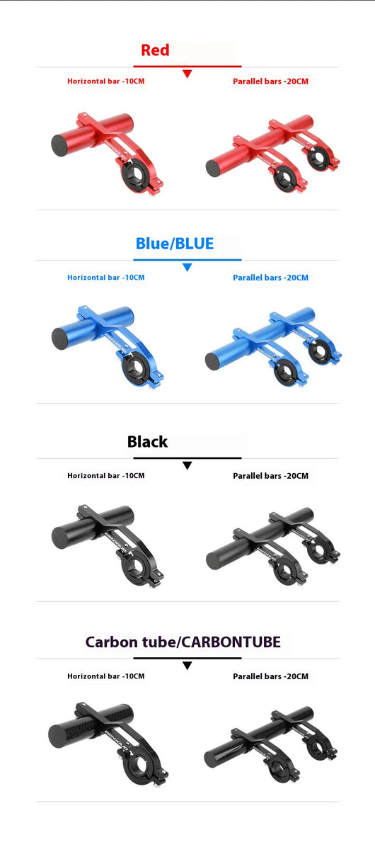 Extensión de Manillar de Aleación de Aluminio para Bicicleta de Montaña - Image 13