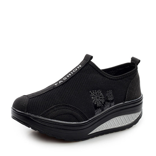 Tenis Plataforma Casual para Mujer con Malla Transpirable - Image 6