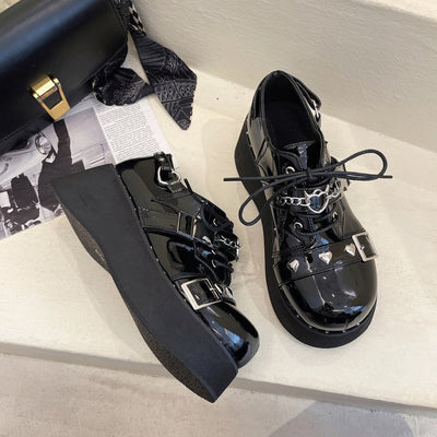 Zapatos Mary Jane Escolares con Suela Reforzada - Negro - Image 3