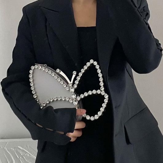 Clutch Mariposa con Diamantes para Eventos Elegantes - Image 10