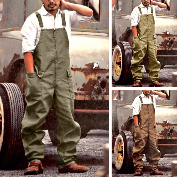 Pantalones de Trabajo Holgados Talla Grande - Overol Casual Unisex
