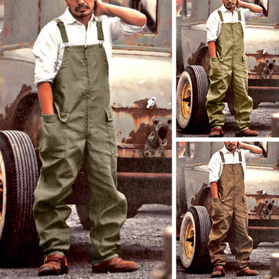 Pantalones de Trabajo Holgados Talla Grande - Overol Casual Unisex