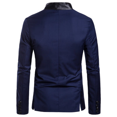 Blazer de Esmoquin Casual para Hombre - Estilo Occidental Moderno - Image 43