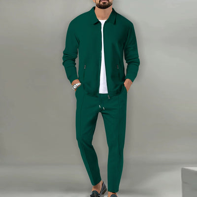 Cardigan Blazer Slim Fit para Hombre - Chaqueta Otoño con Bolsillos y Solapas - Image 27