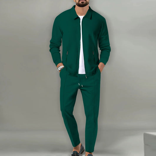 Cardigan Blazer Slim Fit para Hombre - Chaqueta Otoño con Bolsillos y Solapas - Image 27