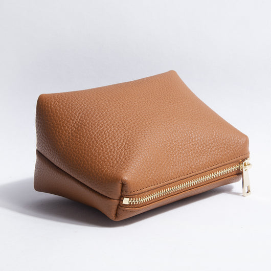 Bolsa de Almacenamiento de Cosméticos en Cuero Grabado con Patrón de Lichi - Image 23