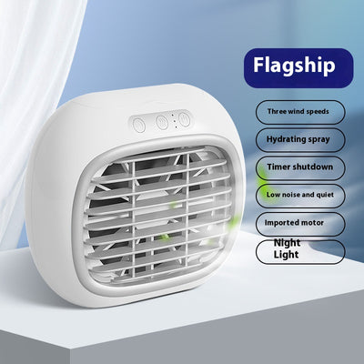 Ventilador Aire Acondicionado Portátil con Spray Refrescante - Image 5