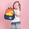 Mochila Escolar Infantil de Contraste para Clases de Preescolar e Intermedio