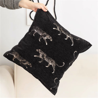 Cojín Decorativo Estampado Leopardo sin Núcleo de Espuma - Image 14