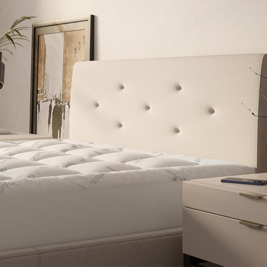 Funda de Cama Acolchada 3D - Protección Suave para Cama Individual y Doble - Image 3