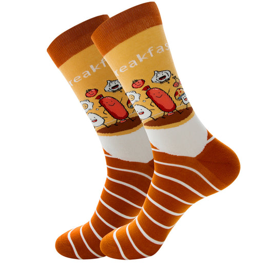 Calcetines Geométricos de Frutas para Mujer - Tendencia Urbana - Image 23