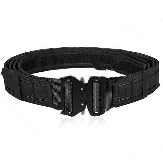 Cinturón Táctico Militar Doble Capa para Entrenamiento al Aire Libre - Image 2