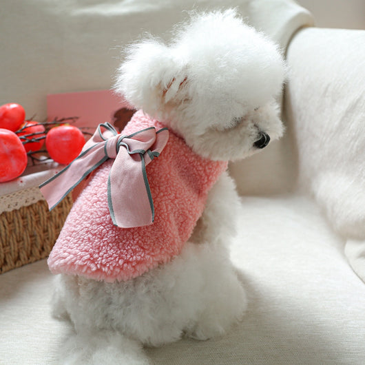Chaleco Mascotas con Moño - Poliéster Confort - Image 30