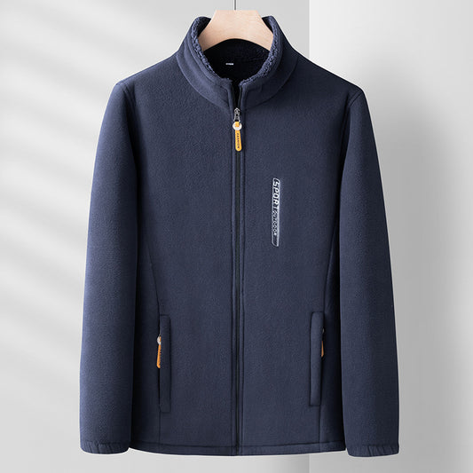 Chaqueta Polar Térmica Reversible para Hombre - Otoño e Invierno