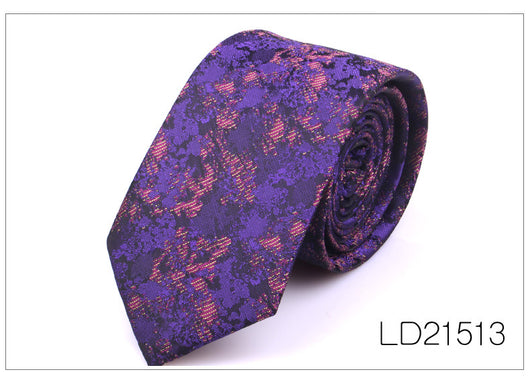 Corbata Casual Moderna con Estampado Floral - Ancho 6cm - Image 14