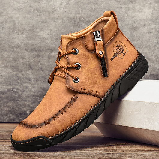 Botas Martin de Caña Media con Cierre para Hombre