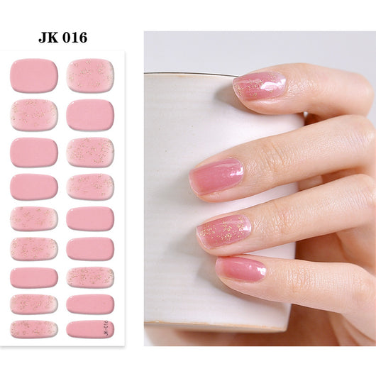 Pegatinas de Uñas UV Gel Semi-curadas Impermeables - Pure Desire Wind Wear - Image 20