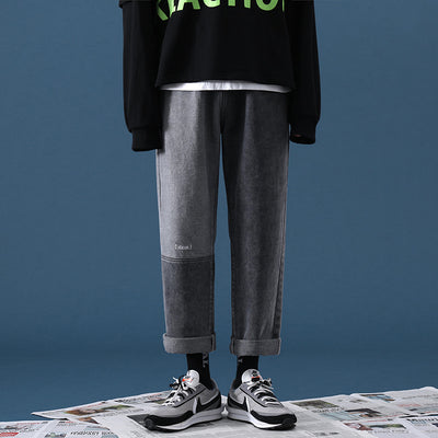 Jeans Rectos Oversize para Hombre - Corte Boyfriend Primavera Otoño - Image 4
