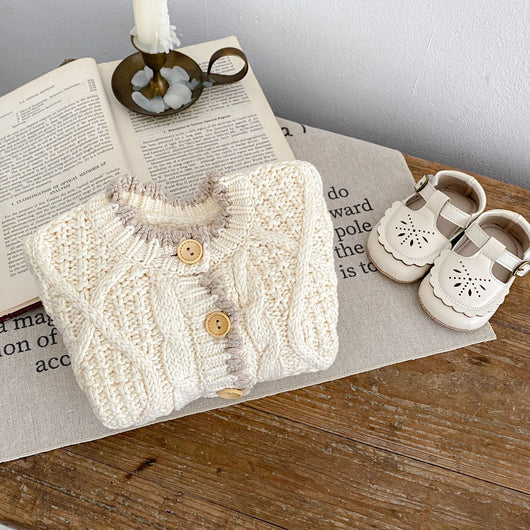 Suéter Tejido Niña Cuello Redondo Diseño Personalizado - Image 19