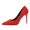 Tacones Altos Stiletto Punta Gamuza Beige - Zapatos Elegantes para Noche