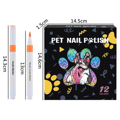 Pincel de Uñas Acrílico Opaco - Diseño Graffiti Profesional a Base de Agua - Image 13
