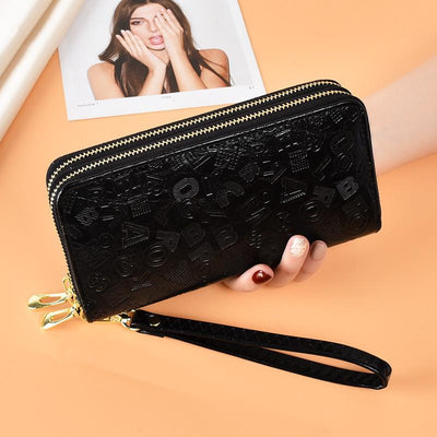 Cartera Larga Multifuncional para Mujer con Compartimento para Celular - Image 7