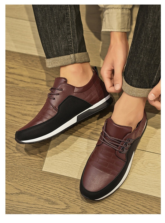 Zapatos Casuales de Cuero para Hombre - Resistentes y Antideslizantes - Image 16