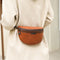 Bolso Bandolera Semilunar con Textura en Pecho para Mujer