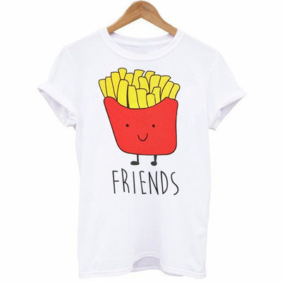 Camiseta Suelta Estampada para Mujer - Image 11