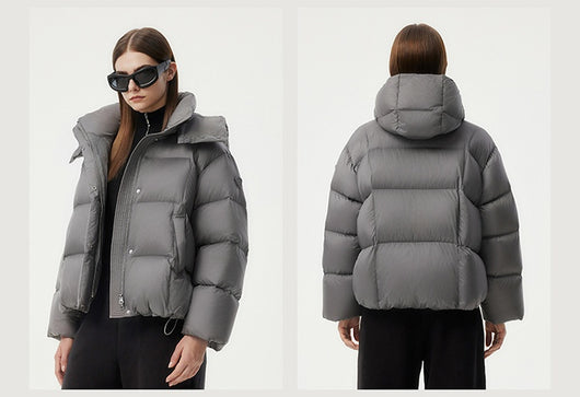Abrigo Acolchado Grueso para Mujer - Calidez y Estilo - Image 12