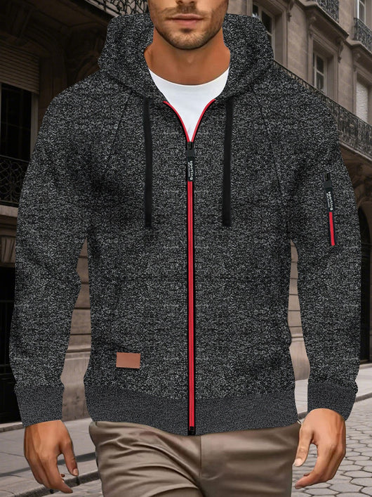 Sudadera Deportiva con Capucha Jacquard para Hombre - Image 9