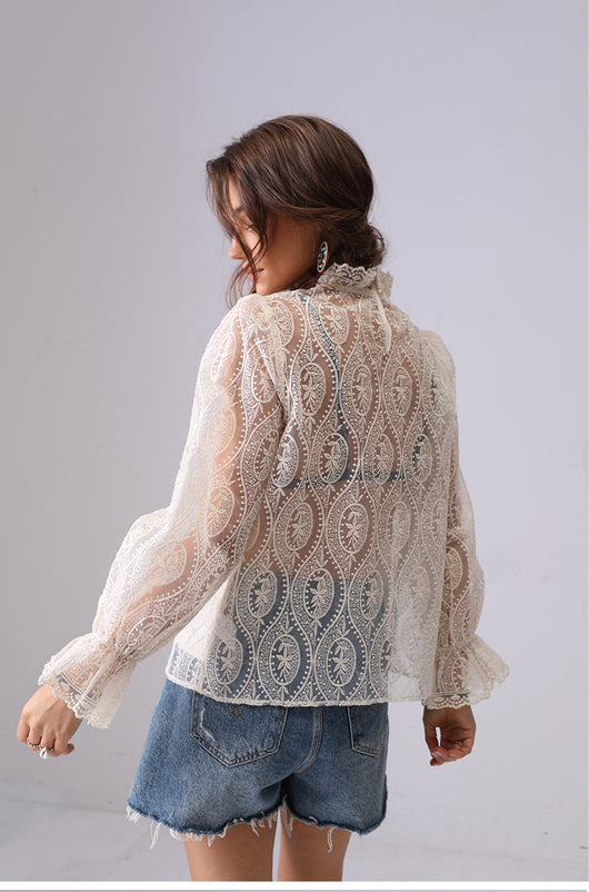 Blusa Calada Bordada para Mujer - Diseño Elegante y Moderno - Image 12