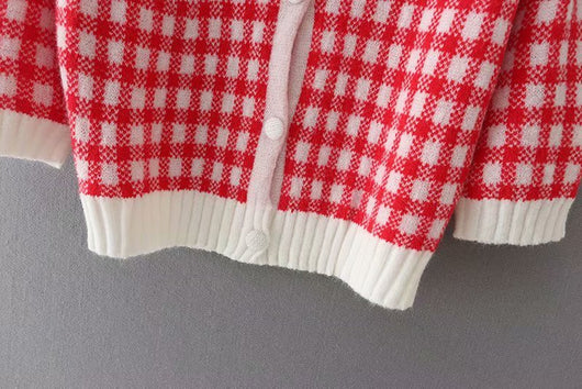 Blusa Cuello Redondo con Detalles en Contraste y Mangas Cinco Puntos - Image 14