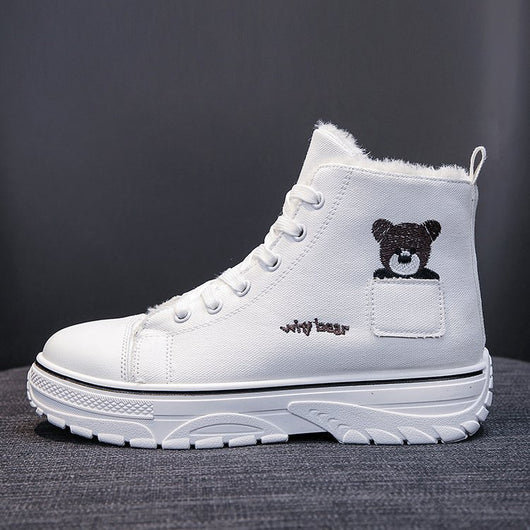 Botas Martin de Moda para Mujer con Tacón Medio y Lona Reforzada - Image 19