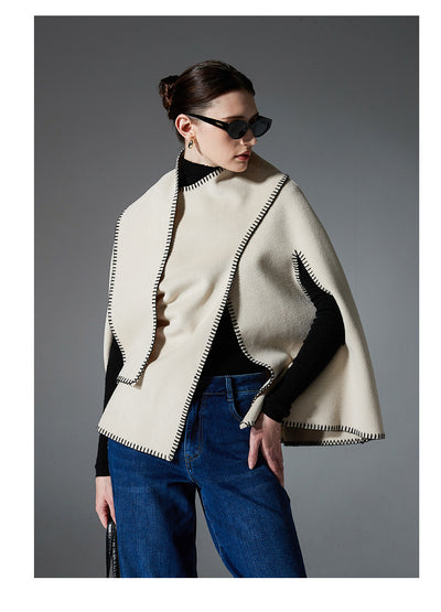 Capa y Chal Reversible con Costura Halter - Image 14