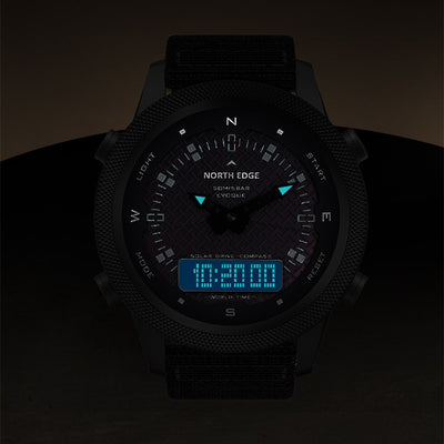 Reloj Deportivo Solar Resistente al Agua para Actividades al Aire Libre - Image 3
