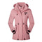 Chaqueta Versátil Multicolor de Largo Medio - Abrigo Outdoor con Cintura Térmica