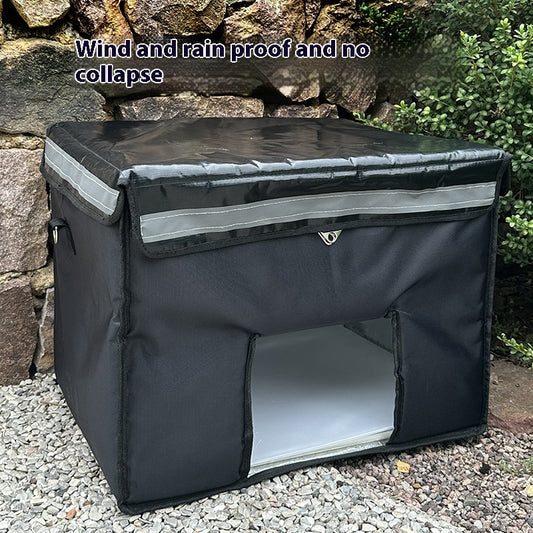 Casa Refugio para Gatos Exterior - Impermeable Todas las Estaciones
