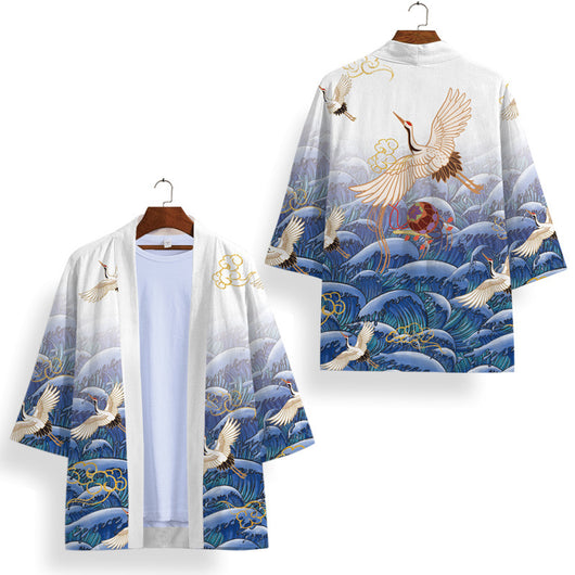 Cardigan Retro con Impresión 3D para Verano - Image 33